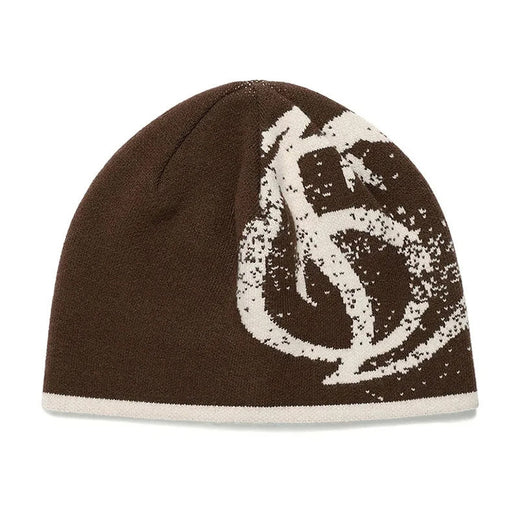 Slimming Figure-flattering Beret Knit Reversible Korean-style Vintage Knit Cap