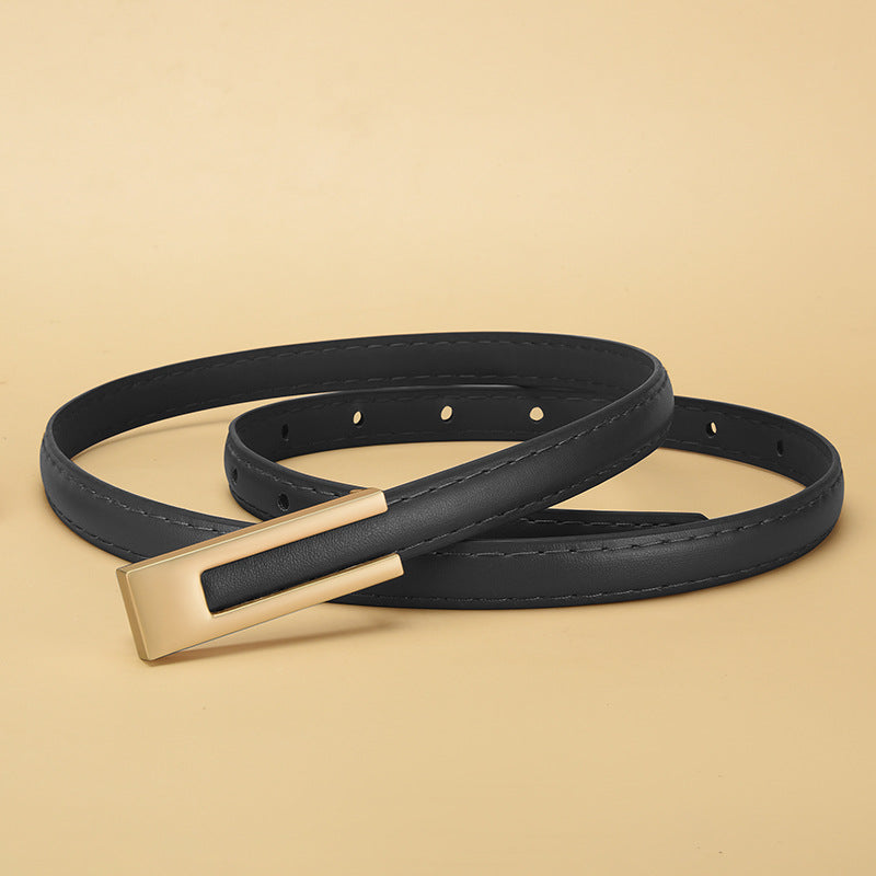 Women's High Waist Decorative Skirt Jeans