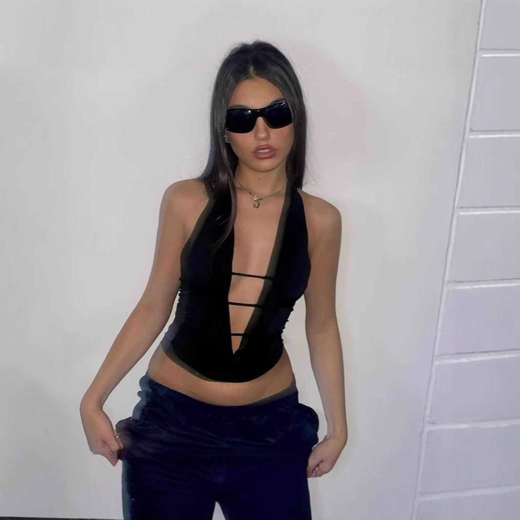 Women's Solid Color Casual Versatile Sleeveless Camisole Top