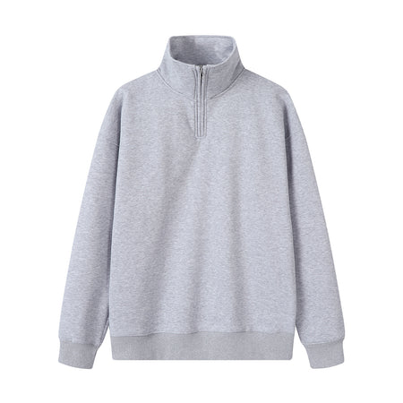 Women's  Premium Half-zip Stand-up Collar Hoodie