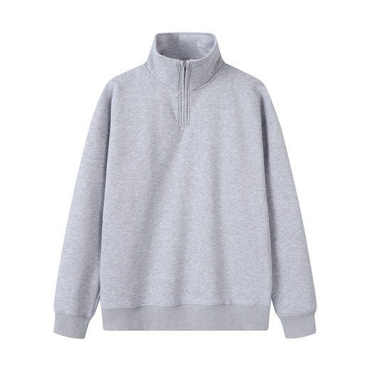 Women's  Premium Half-zip Stand-up Collar Hoodie