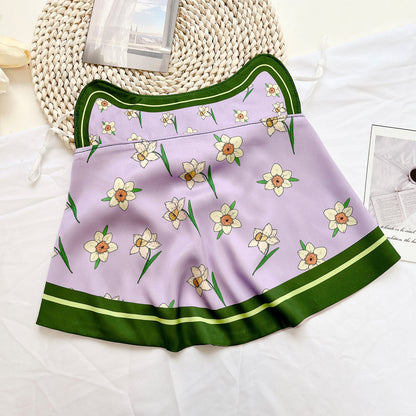 Female Printed Breathable Eye Corner Protection Summer Sunscreen Mask