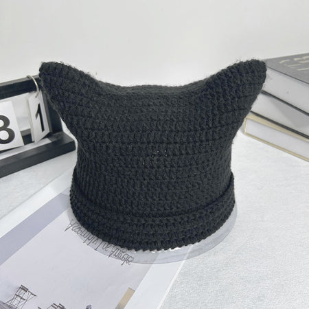 Simple Striped Casual Wool Hat
