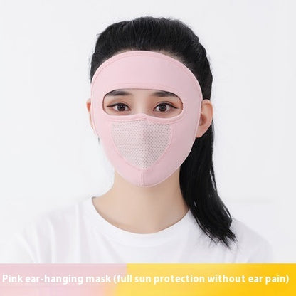 Ice Silk Sunscreen Mask UV Protection