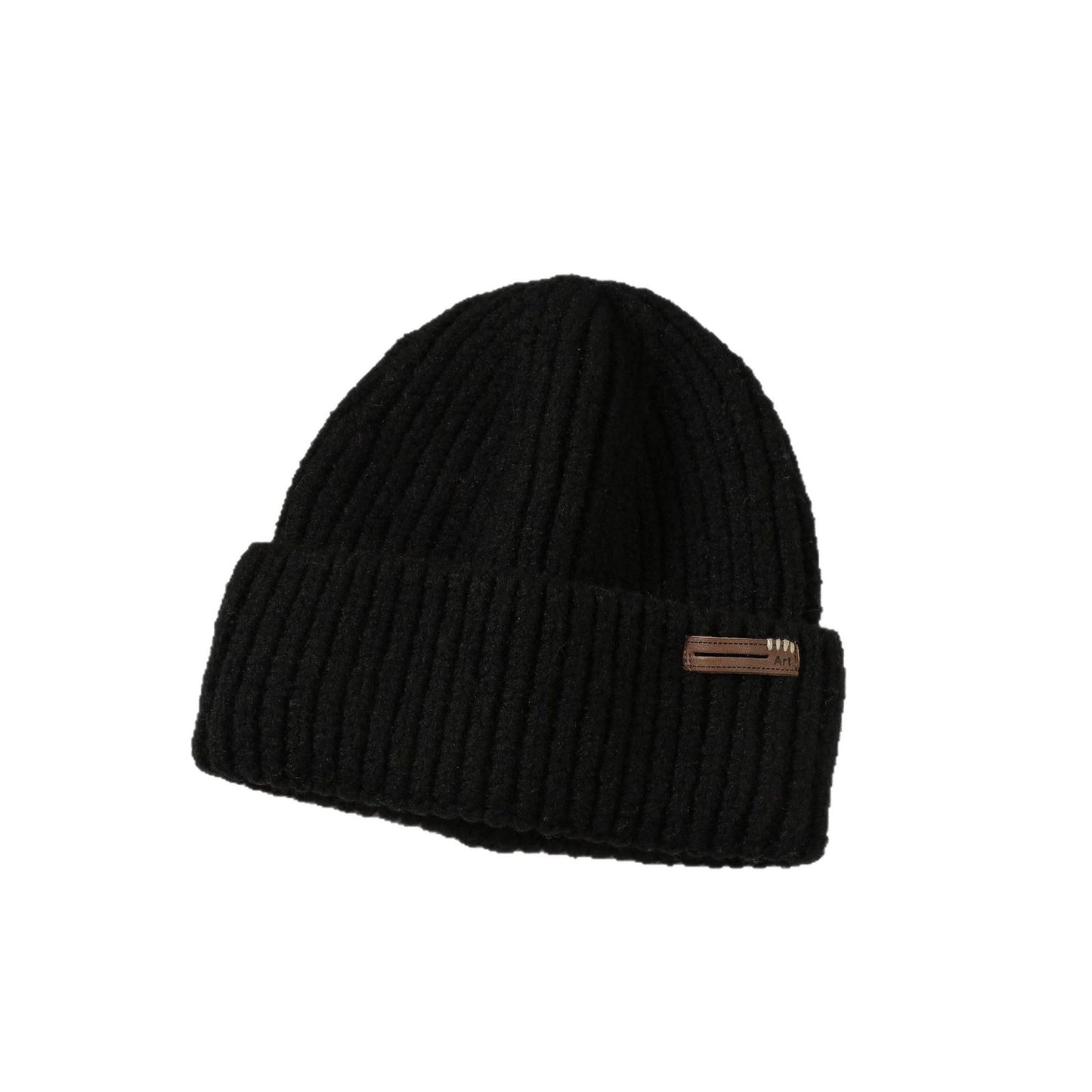 Wool Blend Beanie For Women In Autumn And Winter