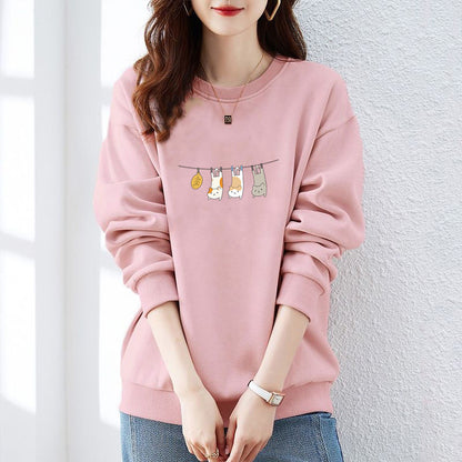 Womens FallWinter Designer Crewneck Sweatshirt For A Stylish Warm Look