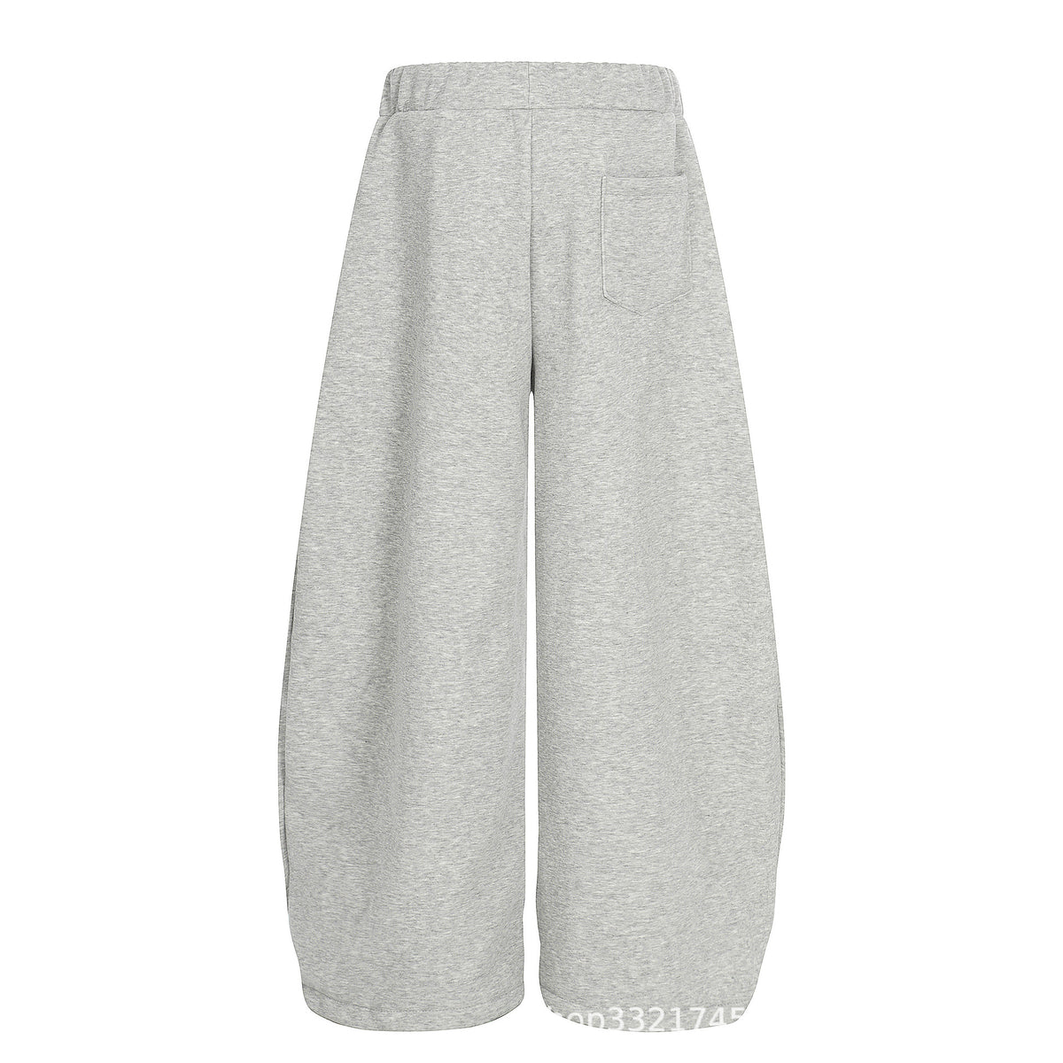 Starry Embroidery Fleece Lined Casual Pants For Women Loose Fit Trousers