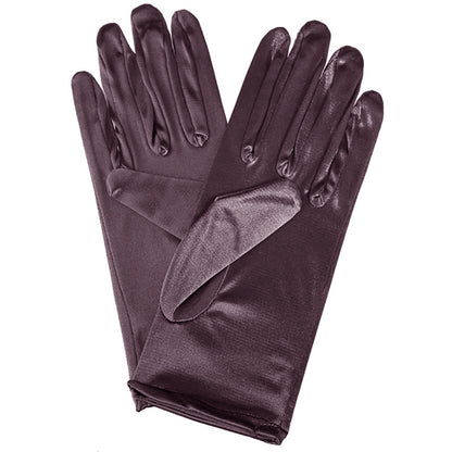 Bridal Wedding Gloves Short Satin Dress Cheongsam Gloves