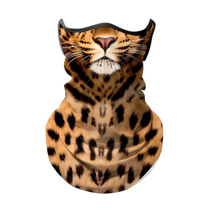 Sunscreen Hanging Ear Ice Silk Breathable Outdoor Sports Motorcycle Cycling Mask