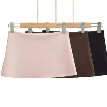 Sexy Low-waisted A-line Skirt For Women