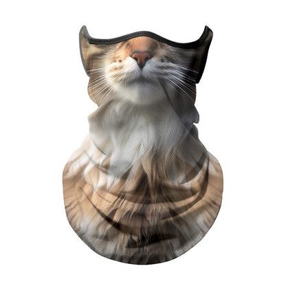 Sunscreen Hanging Ear Ice Silk Breathable Outdoor Sports Motorcycle Cycling Mask