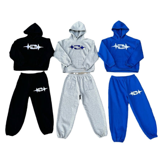 Autumn And Winter Casual Retro Hip-hop Sportswear Fashionable Hoodie