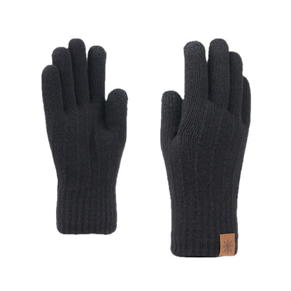 Gloves Outdoor Riding Wind-proof And Cold Protection Fleece-lined Thickened