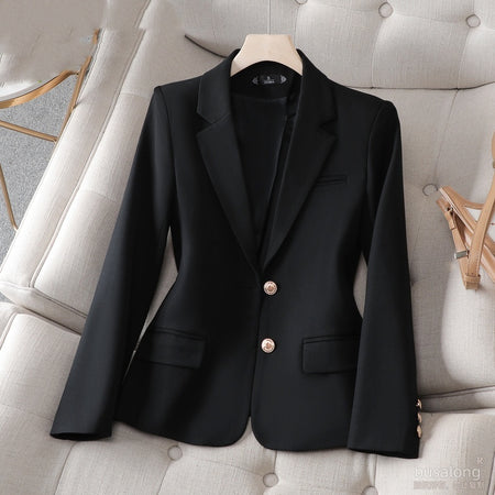 Professional Suit Formal Women's Coat Overalls