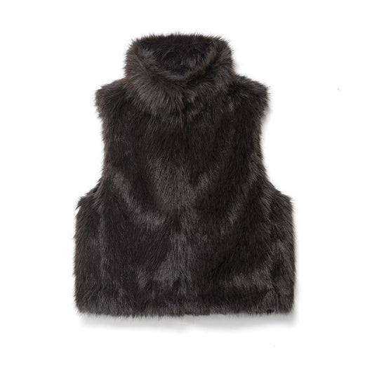 Women's Fashionable Loose Casual Faux Fur Vest
