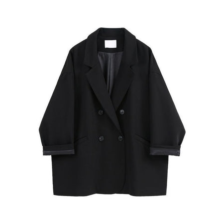 Korean Style Thin Looking Fashion Ins Vintage Blazer
