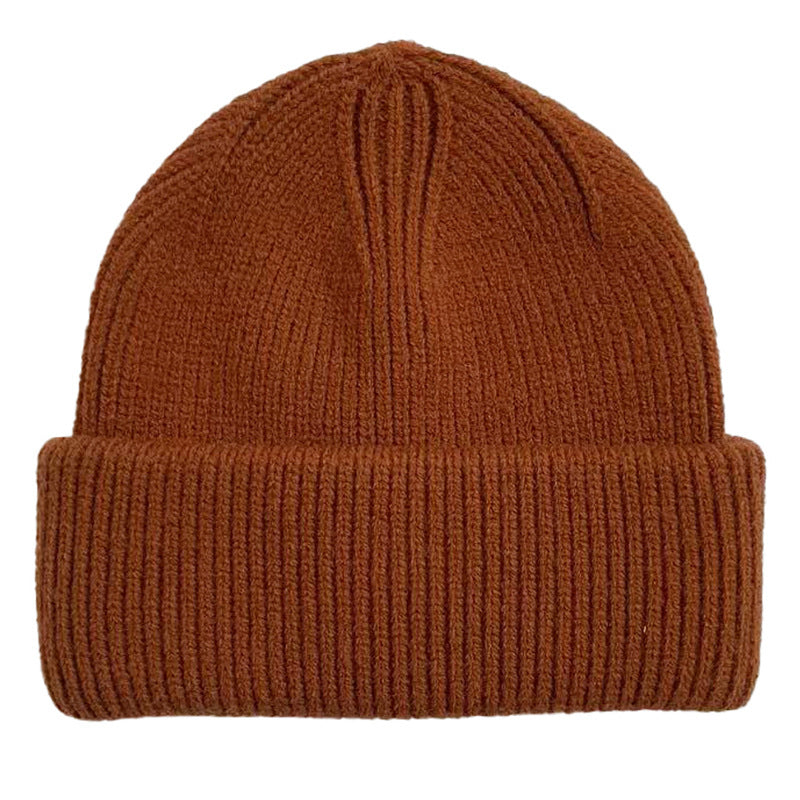 Japanese Niche Wool Hat Simple Solid Color Unisex