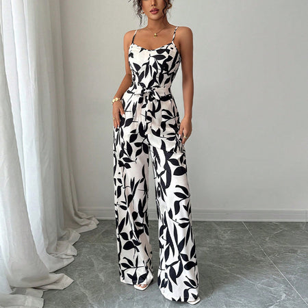 Summer European And American Women In Jumpsuits