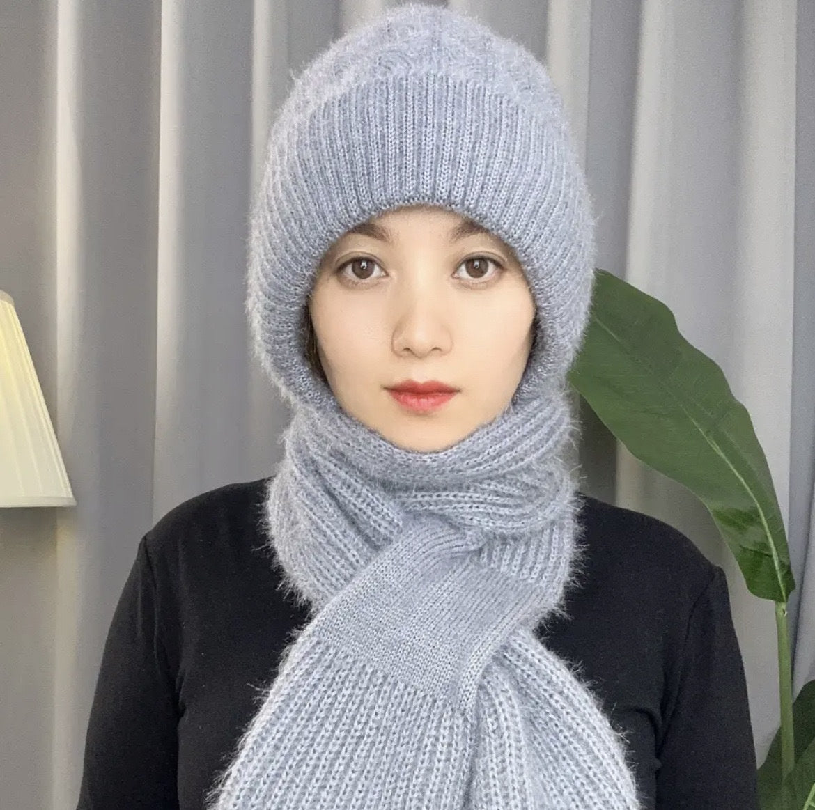 Hand-knitted Stylish And Versatile Outdoor Cold And Wind-proof Hat