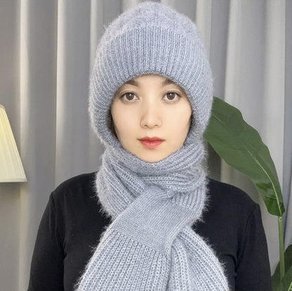 Hand-knitted Stylish And Versatile Outdoor Cold And Wind-proof Hat