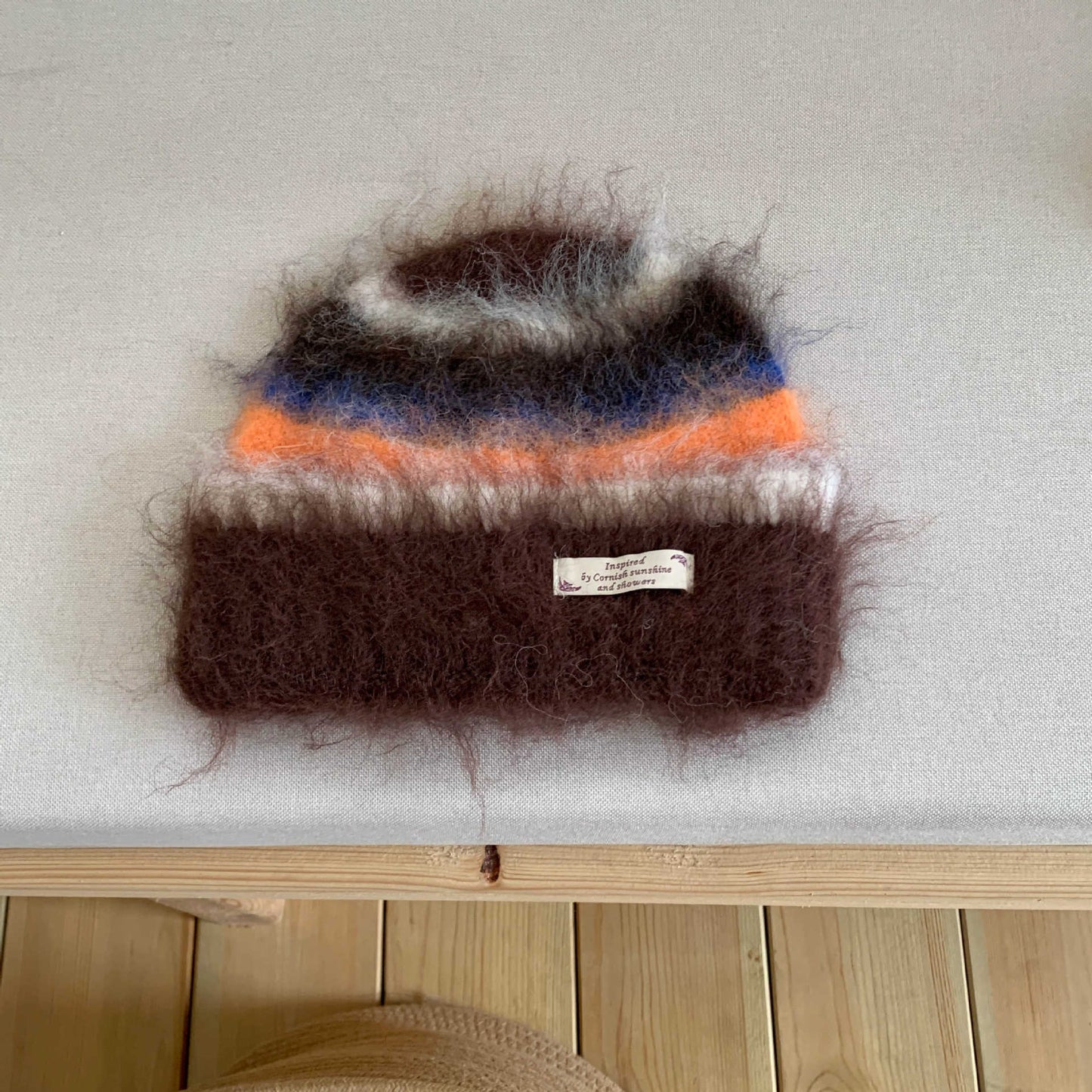 Rainbow Striped Versatile Warm Knitted Hat