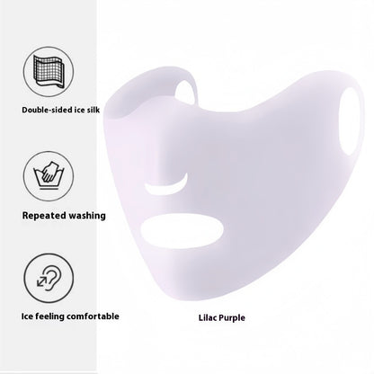 Ice Silk Sunscreen Mask UV Protection