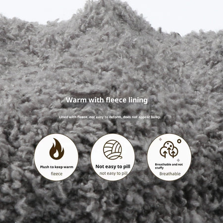 Gloves Outdoor Riding Wind-proof And Cold Protection Fleece-lined Thickened