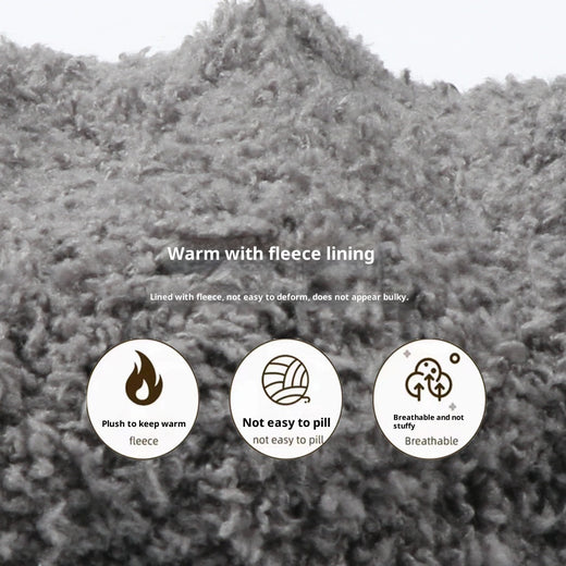 Gloves Outdoor Riding Wind-proof And Cold Protection Fleece-lined Thickened