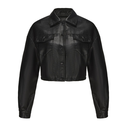 Women's Long-sleeved Single-breasted Short Jacket European And American