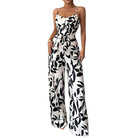 Summer European And American Women In Jumpsuits