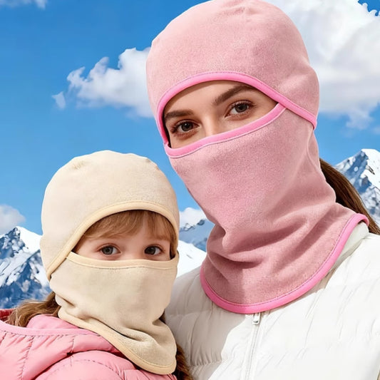 Thickened Cycling Headgear, Warm And Protects The Entire Face, Multi-purpose, Family Style.