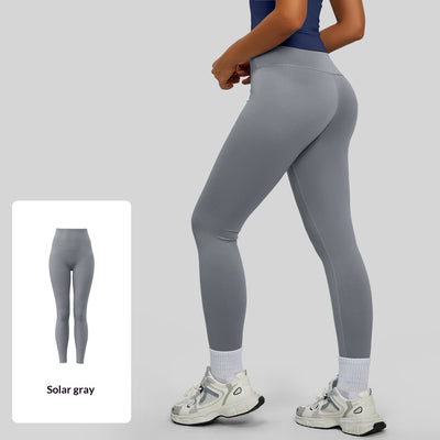 New Double-sided Bare-feel Yoga Pantsno Awkwardness