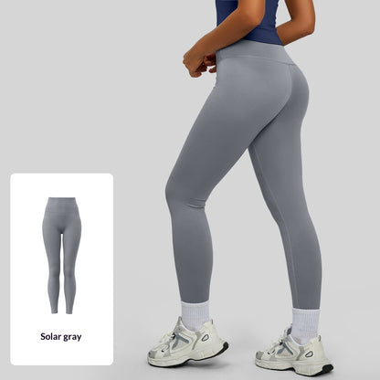 New Double-sided Bare-feel Yoga Pantsno Awkwardness