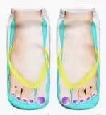 3D-printed Flip-flop Toe Socks