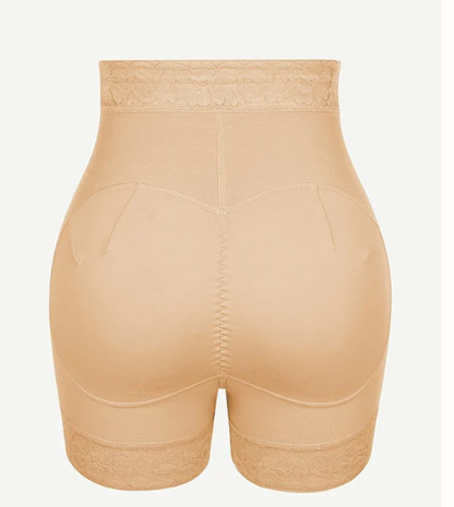 Premium High-waisted Lace Butt-lifting Panties For A Smooth Curvy Silhouette
