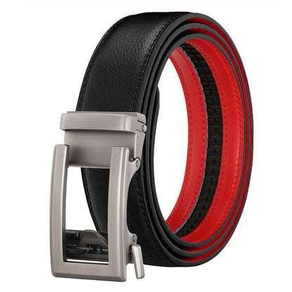 Men's Genuine Leather Belt Alloy Youth Business