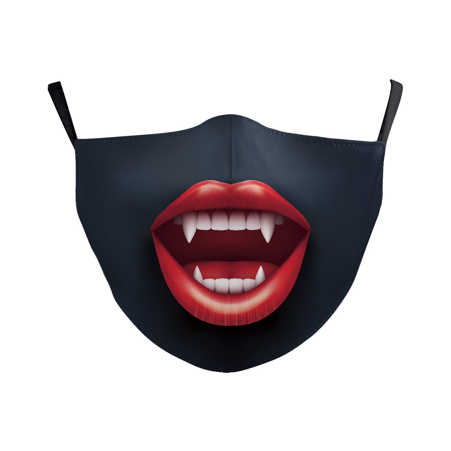 Digital Printing Halloween Skull Pumpkin Creative Design Double-layer Dustproof Mask