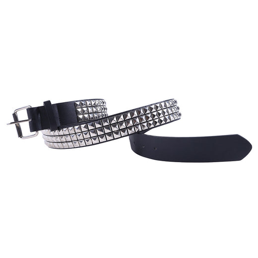 Hollow Rivet Belt PU Waistband Temperament Men And Women