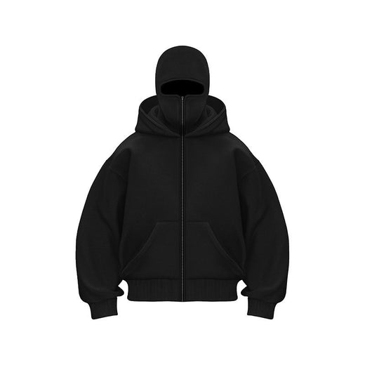 Men's And Women's Double-headed Zipper Hoodie