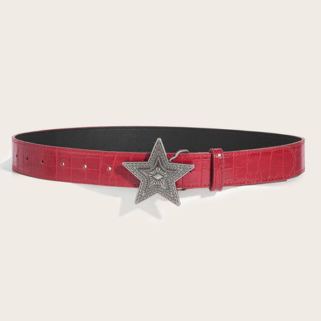 Personalized Subculture Black Waist Belt