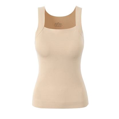 Women's Solid Seamless Base Layer Vest