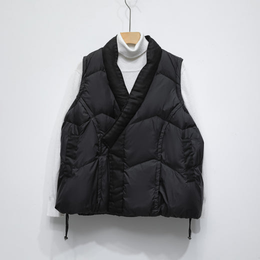 90 Down Solid Color Stand-collar Vest Women's Down Jacket