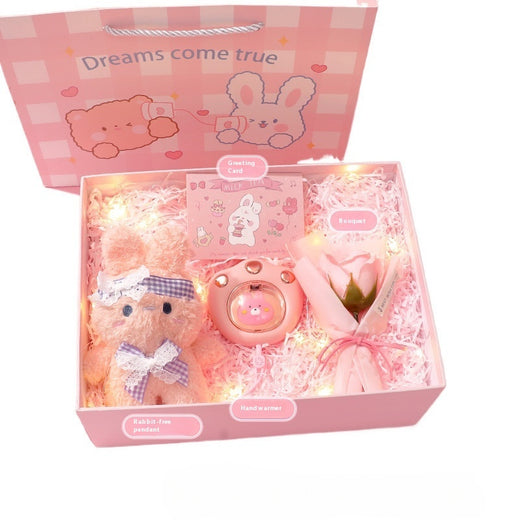 Christmas Girls' Birthday Kindergarten Primary School Students' Practical Winter Warm Gift Box