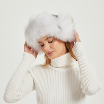 Fur Warm Fox-fur Hat European And American Style