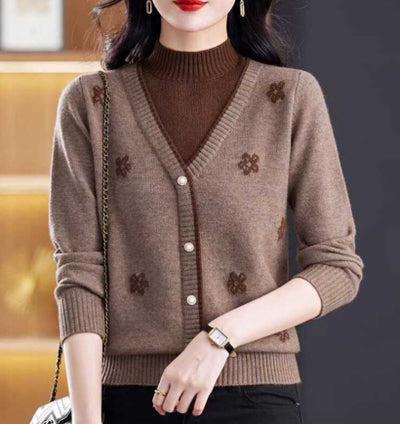New Autumnwinter Womens Stylish Base Sweater