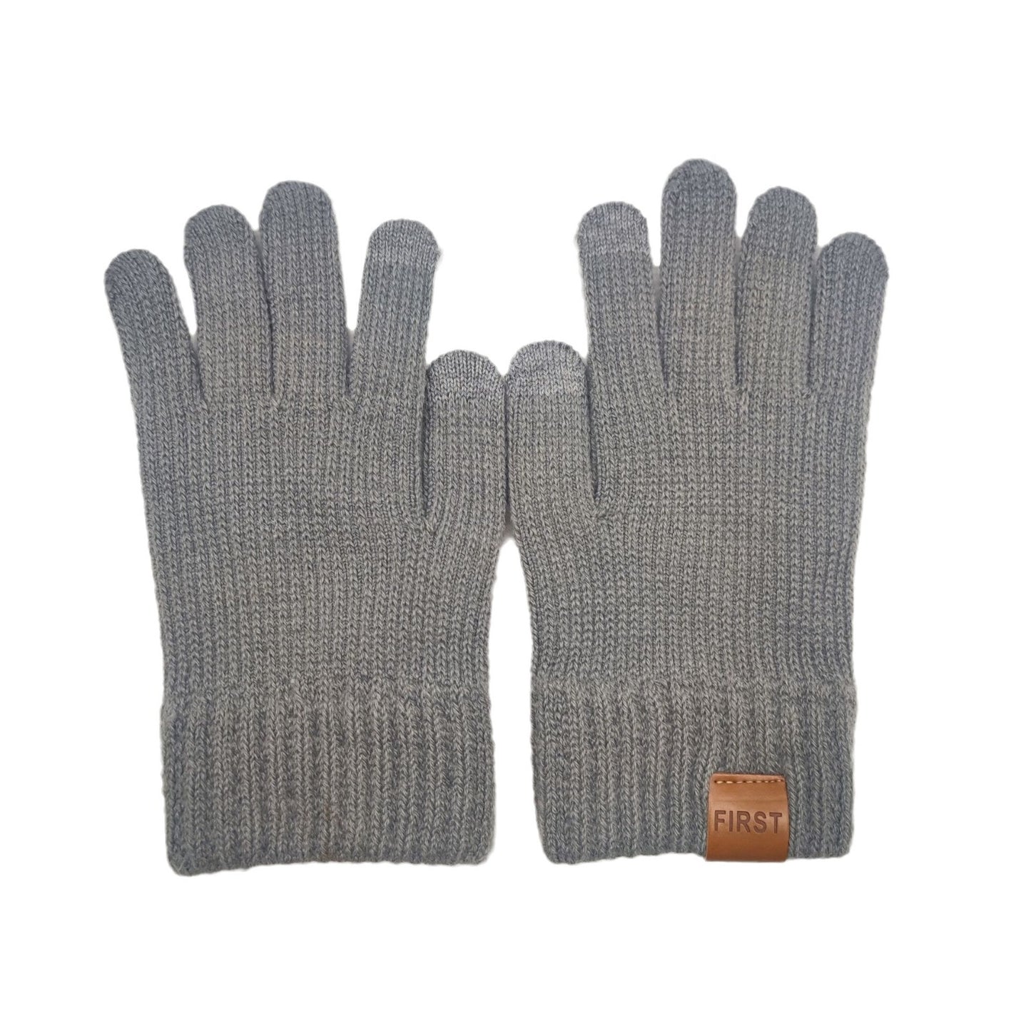 9-color Men's And Women's Knitted Hat Scarf Gloves