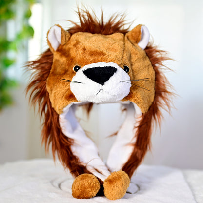 Cartoon Animal Plush Earflap Hat