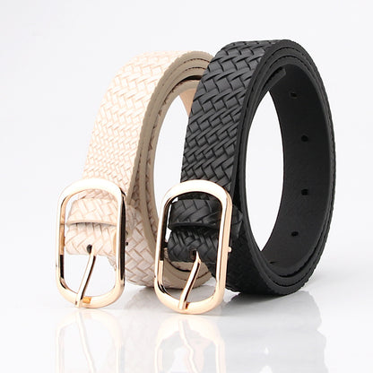 Ladies' Fashion Round Retro Casual Belt