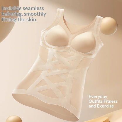 Double-wing Cross-pressure Vest Spring Breathable Fixed Women